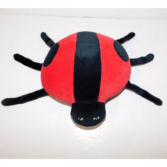 VTG 2000 Scary Stories 16" Plush Red Black UH NO BED BUGS stuffed Toy Insect - Picture 1 of 6